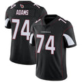 A.Cardinals #74 Isaiah Adams Player Black Vapor Limited STECN Stitched Jerseys