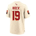 A.Cardinals #19 Carson Beck Player Cream Rivalries Collection Game STECN Stitched Jerseys