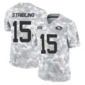 SF.49ers #15 De'Zhaun Stribling Player Arctic Camo Limited Salute To Service Home Game STECN Stitched Jerseys