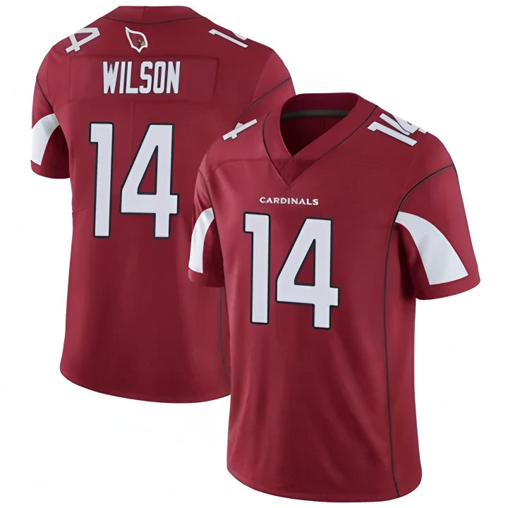 A.Cardinals #14 Michael Wilson Player Cardinal Vapor Untouchable Limited Home Game STECN Stitched Jerseys