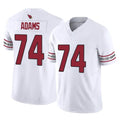 A.Cardinals #74 Isaiah Adams Player White Vapor F.U.S.E. Limited Home Game STECN Stitched Jerseys