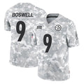 P.Steelers #9 Chris Boswell Player Arctic Camo Limited Salute To Service Home Game STECN Stitched Jerseys