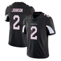 A.Cardinals #2 Will Johnson Player Black Vapor Limited Home Game STECN Stitched Jerseys