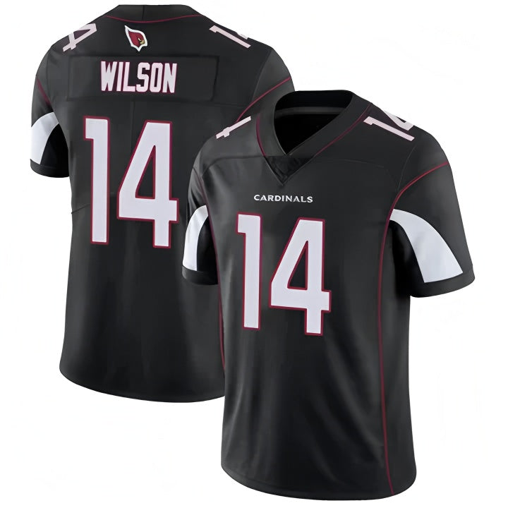 A.Cardinals #14 Michael Wilson Player Black Vapor Untouchable Elite Home Game STECN Stitched Jerseys
