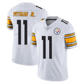 P.Steelers #11 Michael Pittman Jr. Player White Limited Vapor Untouchable Home Game STECN Stitched Jerseys