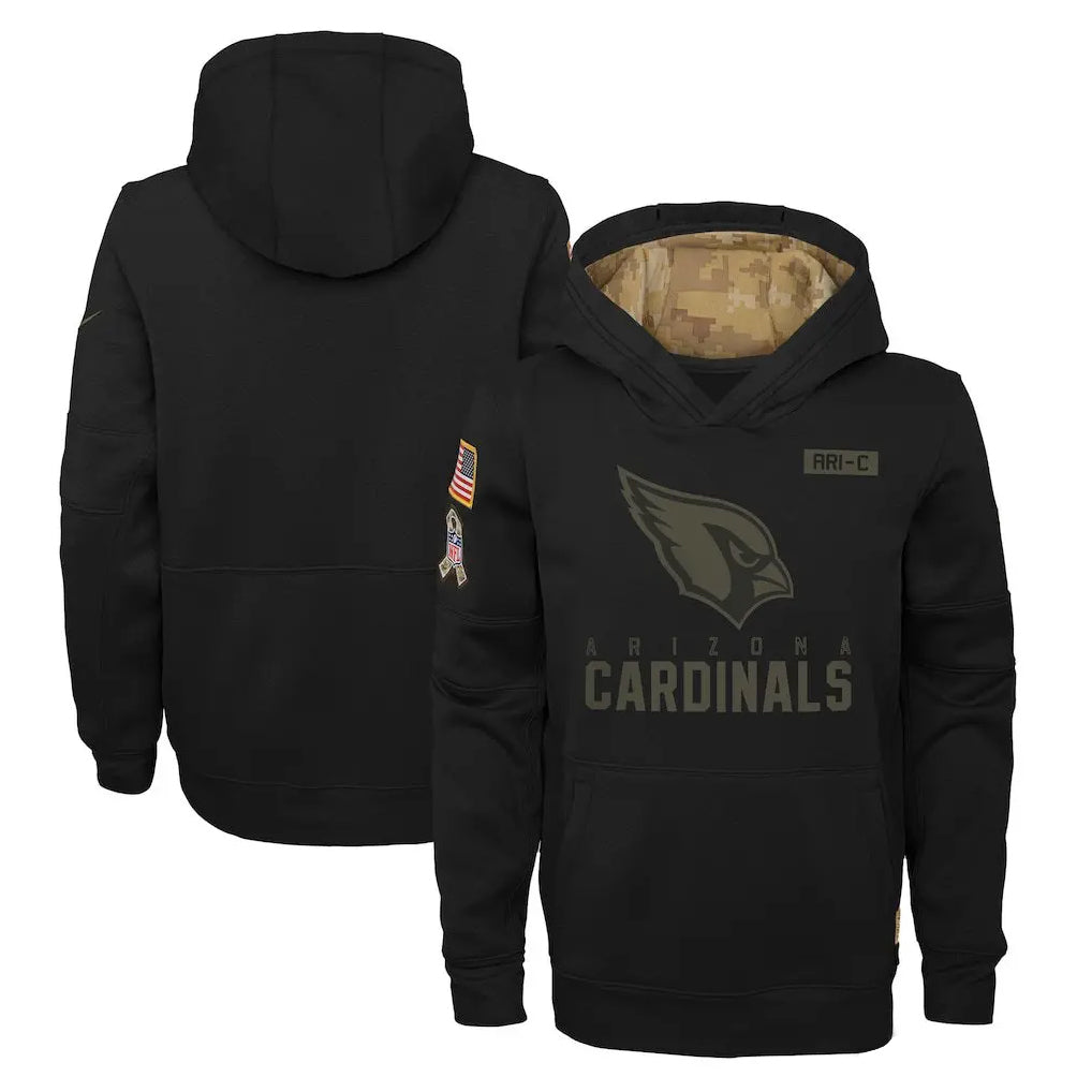 A.Cardinals ## Cardinals Blank Player Black Salute to Service Pullover Hoodies STECN Stitched Jerseys