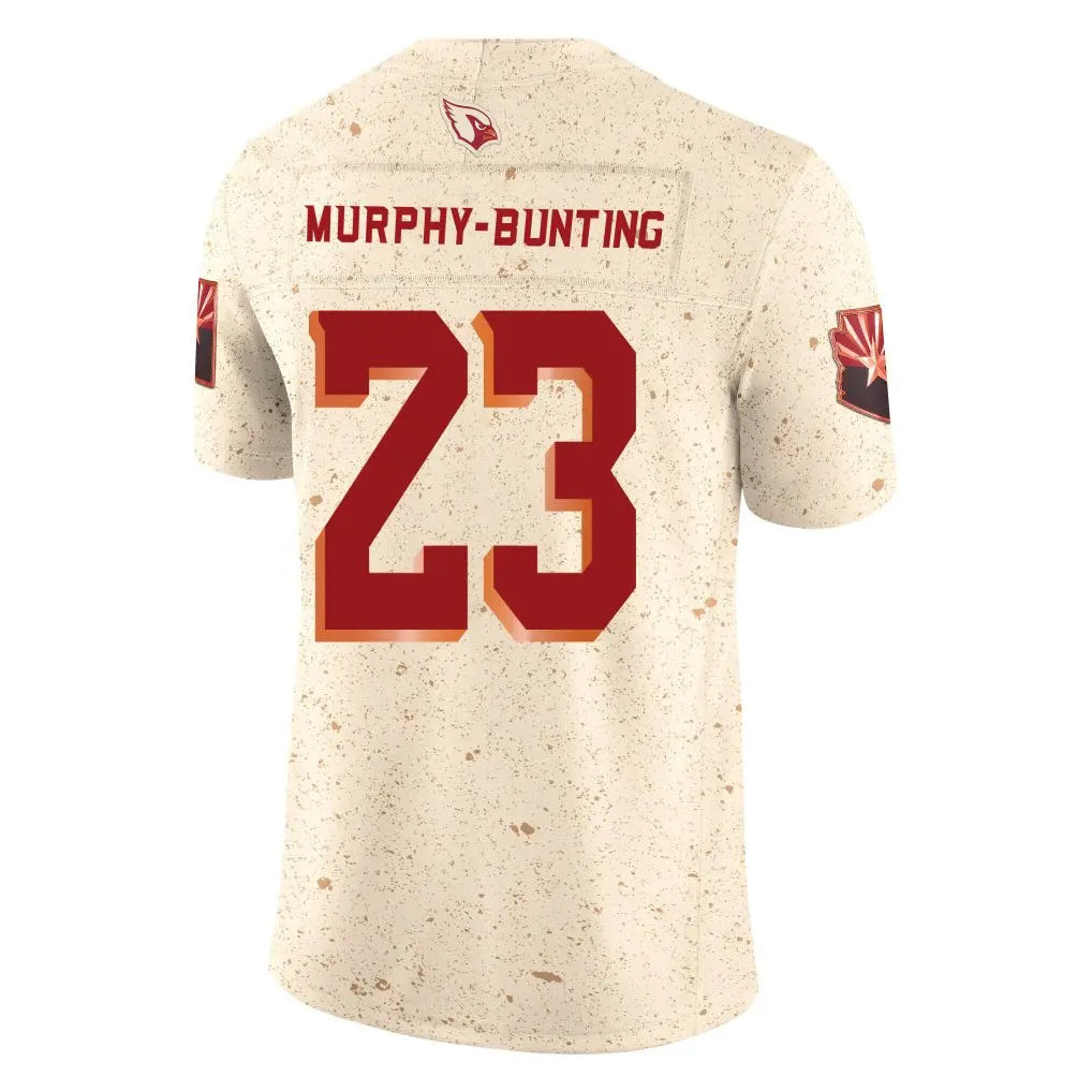 A.Cardinals #23 Sean Murphy-Bunting Player Cream Rivalries Collection Vapor Limited Home Game STECN Stitched Jerseys
