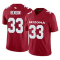 A.Cardinals #33 Trey Benson Player Cardinal Vapor F.U.S.E. Limited Home Game STECN Stitched Jerseys