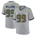 S.Seahawks #99 Leonard Williams Player Grey 2025 Rivalries Collection Home Game STECN Stitched Jerseys