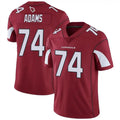 A.Cardinals #74 Isaiah Adams Player Red Game STECN Stitched Jerseys