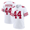 SF.49ers #44 Kyle Juszczyk Player White Game Home STECN Stitched Jerseys