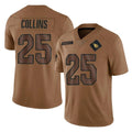A.Cardinals #25 Zaven Collins Player Brown Limited Salute To Service Game STECN Stitched Jerseys