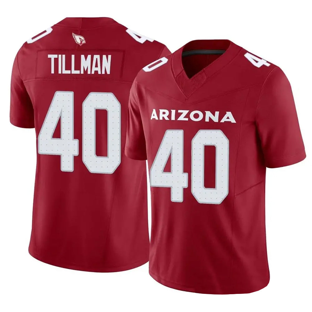 A.Cardinals #40 Pat Tillman Player Cardinal Vapor F.U.S.E. Limited STECN Stitched Jerseys