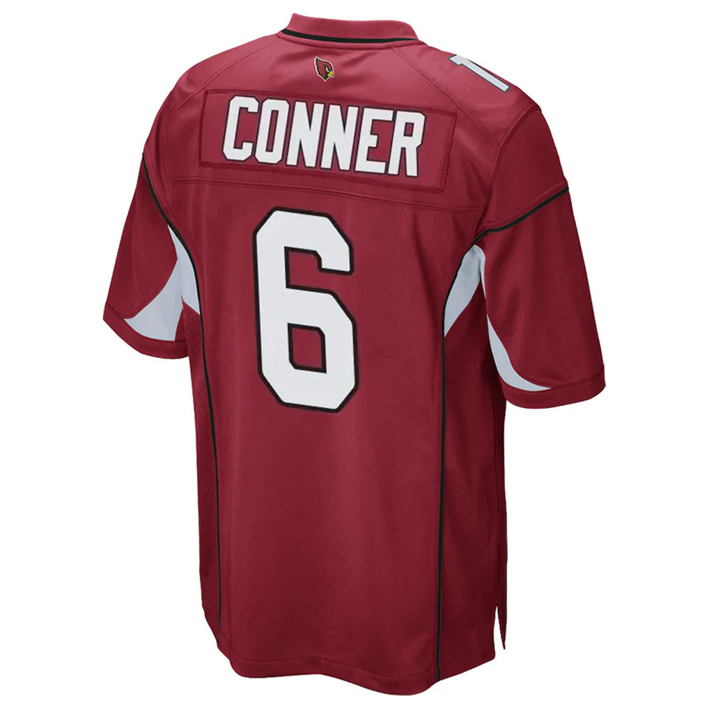 A.Cardinals #6 James Conner Player Cardinal Home Game STECN Stitched Jerseys