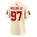 A.Cardinals #97 Walter Nolen III Player Cream Rivalries Collection Game STECN Stitched Jerseys