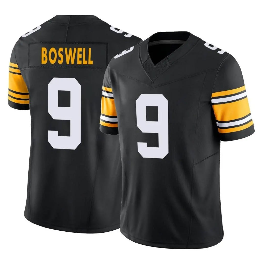 P.Steelers #9 Chris Boswell Player Black Limited Alternate Vapor F.U.S.E. Home Game STECN Stitched Jerseys