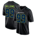 S.Seahawks #99 Leonard Williams Player Black Limited Fashion Home Game STECN Stitched Jerseys