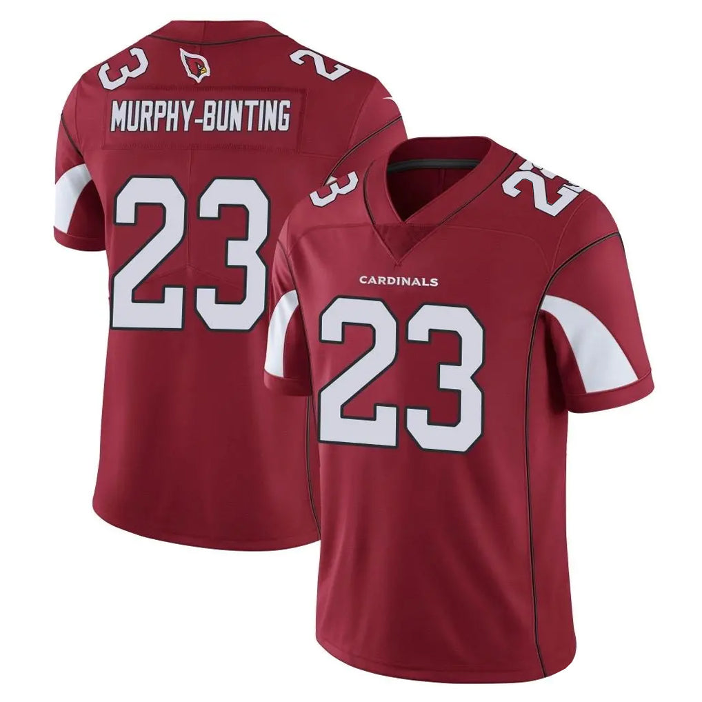 A.Cardinals #23 Sean Murphy-Bunting Player Cardinal Vapor Limited Home Game  STECN Stitched Jerseys