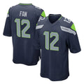 S.Seahawks #12 12th Fan Player Navy Home Game STECN Stitched Jerseys