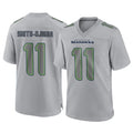 S.Seahawks #11 Jaxon Smith-Njigba Player Gray Atmosphere Fashion Home Game STECN Stitched Jerseys