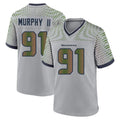 S.Seahawks #91 Byron Murphy II Player Grey 2025 Rivalries Collection Home Game STECN Stitched Jerseys