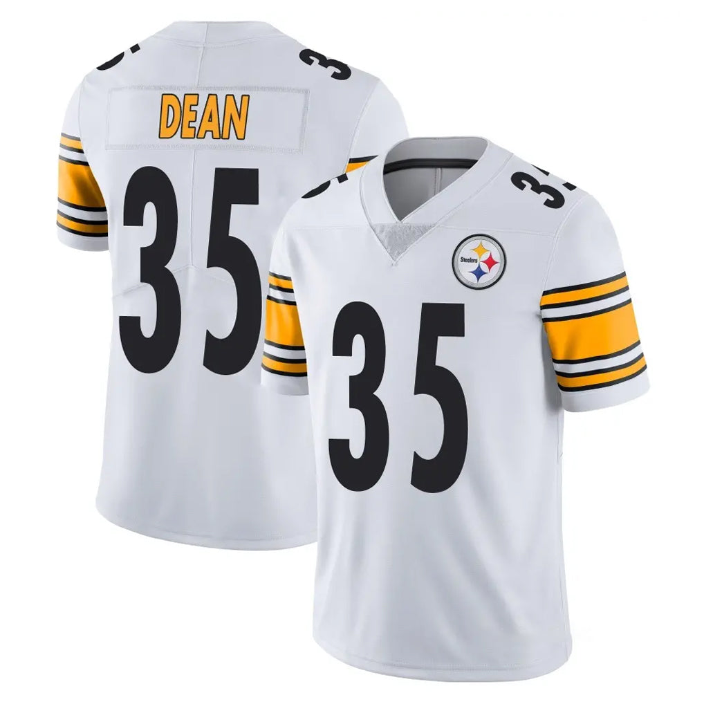 P.Steelers #35 Jamel Dean Player White Limited Vapor Untouchable Home Game STECN Stitched Jerseys