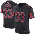 A.Cardinals #33 Trey Benson Player Black Vapor Limited Elite STECN Stitched Jerseys