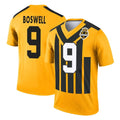 P.Steelers #9 Chris Boswell Player Gold Legend Limited 1933 Throwback Performance Home Game STECN Stitched Jerseys