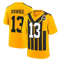 P.Steelers #13 Rico Dowdle Player Gold Limited 1933 Throwback Home Game STECN Stitched Jerseys