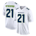 S.Seahawks #21 Devon Witherspoon Player White Tundra Fashion Home Game STECN Stitched Jerseys