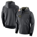 SF.49ers ## 49ers Blank Player Anthracite Pullover Hoodies Home Game STECN Stitched Jerseys