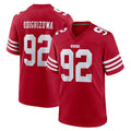 SF.49ers #92 Osa Odighizuwa Player Red Game Home STECN Stitched Jerseys