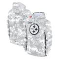 P.Steelers ## Steelers Blank Player Arctic Camo Limited Salute to Service Pullover Hoodies Game STECN Stitched Jerseys