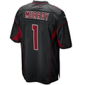 A.Cardinals #1 Kyler Murray Player Black 2nd Alternate Game STECN Stitched Jerseys