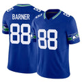 S.Seahawks #88 AJ Barner Player Royal Limited Throwback Vapor F.U.S.E. Home Game STECN Stitched Jerseys