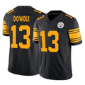 P.Steelers #13 Rico Dowdle Player Black Limited 2nd Alternate Vapor F.U.S.E. Home Game STECN Stitched Jerseys