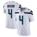S.Seahawks #4 Michael Dickson Player White Limited Vapor Untouchable Home Game STECN Stitched Jerseys