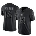A.Cardinals #14 Michael Wilson Player Black RFLCTV Limited STECN Stitched Jerseys