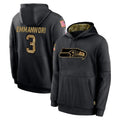 S.Seahawks #3 Nick Emmanwori Player Black Salute to Service Hoodies Limited Game STECN Stitched Jerseys