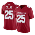 A.Cardinals #25 Zaven Collins Player Cardinal Vapor F.U.S.E. Limited Home Game STECN Stitched Jerseys
