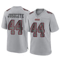 SF.49ers #44 Kyle Juszczyk Player Gray Atmosphere Fashion Home Game STECN Stitched Jerseys