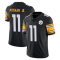 P.Steelers #11 Michael Pittman Jr. Player Black Limited Vapor Untouchable Home Game STECN Stitched Jerseys