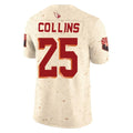 A.Cardinals #25 Zaven Collins Player Cream Rivalries Collection Vapor Limited Home Game STECN Stitched Jerseys