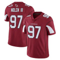 A.Cardinals #97 Walter Nolen III Player Cardinal Vapor Limited Home Game  STECN Stitched Jerseys