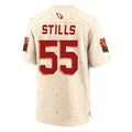 A.Cardinals #55 Dante Stills Player Cream Rivalries Collection Game STECN Stitched Jerseys