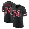 A.Cardinals #74 Isaiah Adams Player Black Alternate Game STECN Stitched Jerseys