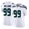 S.Seahawks #99 Leonard Williams Player White Limited Vapor F.U.S.E. Home Game STECN Stitched Jerseys