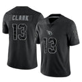 A.Cardinals #13 Kei'Trel Clark Player Black RFLCTV Limited Home Game STECN Stitched Jerseys