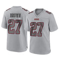 SF.49ers #27 Ji'Ayir Brown Player Gray Atmosphere Fashion Home Game STECN Stitched Jerseys