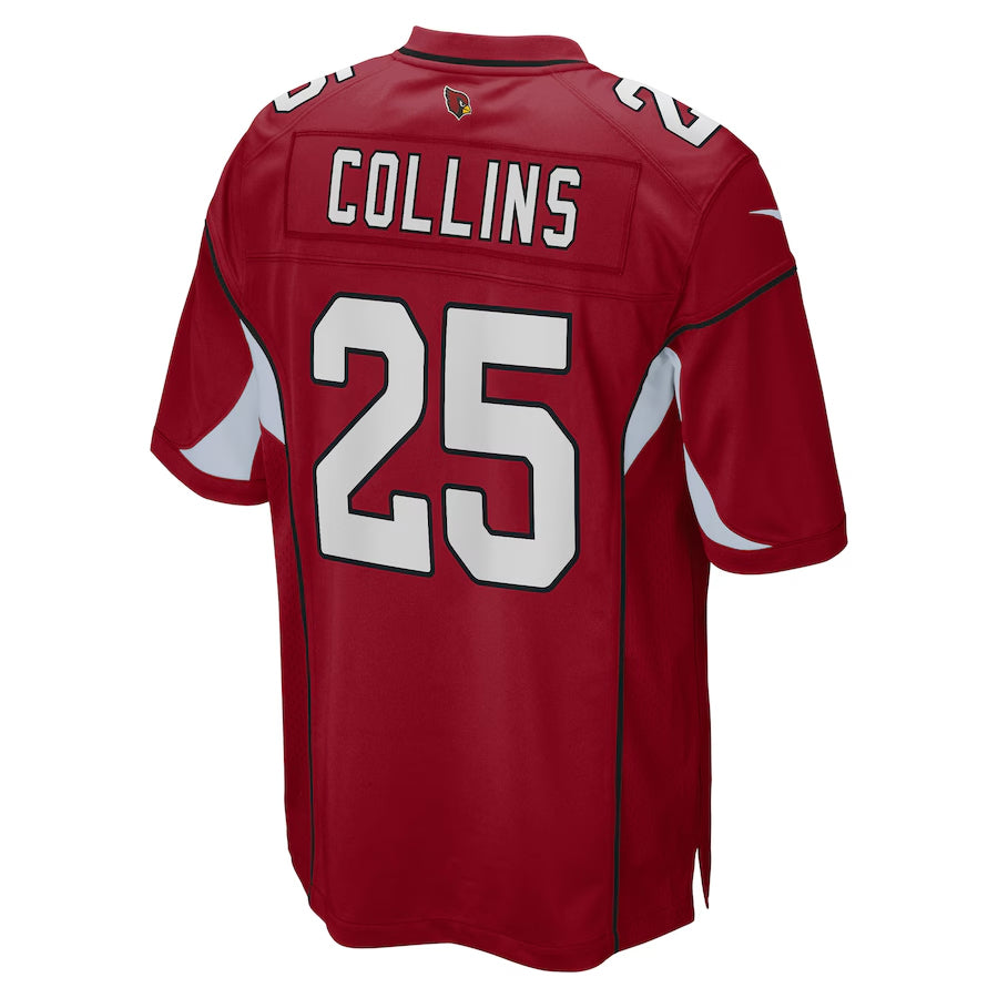 A.Cardinals #25 Zaven Collins Player Cardinal Game STECN Stitched Jerseys